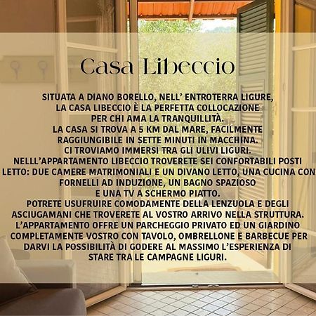 Ca Di Matti - Casa Oliva Diano Borello Exteriér fotografie